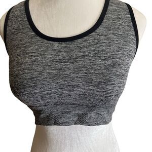 Ryka Gray‎ and Black Stretchy Sports Bra Size Large